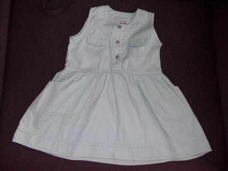 Zelené šaty 86 + silonky, h&m,86