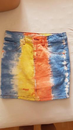 Riflova minisukna, denim,m