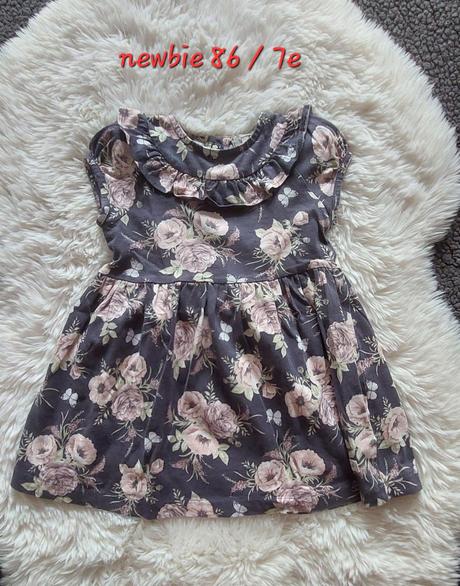 Tmavé šaty- mak, newbie,86