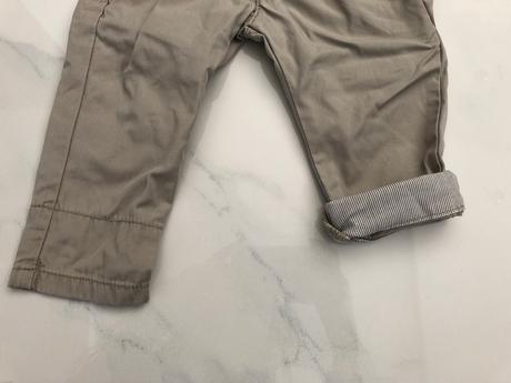 Hnedé nohavice zara v.68, zara,68