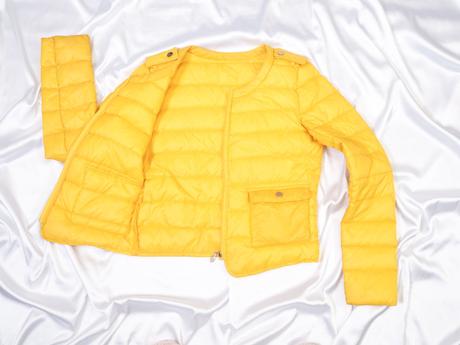 Kvalitná pierková bunda, s