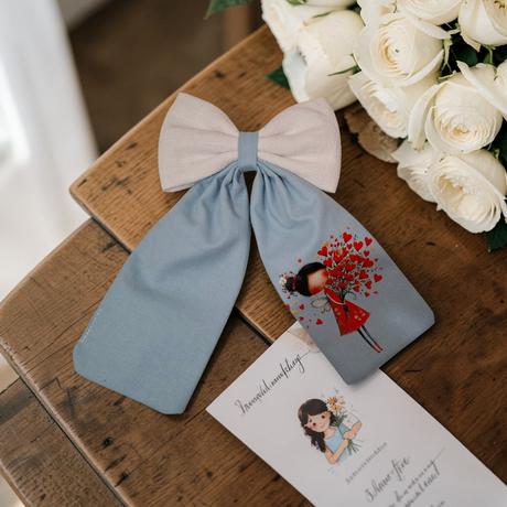 Maxi mašle do vlasov na štipec, 