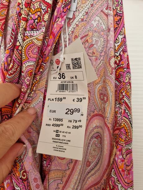 Maxi šaty reserved 36, reserved,36