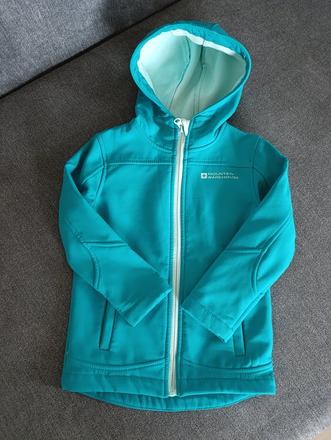 Dievčenská softshellová bunda, mountain warehouse,104