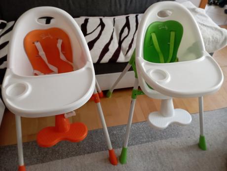 Detské jedálenské stoličky sindy, 