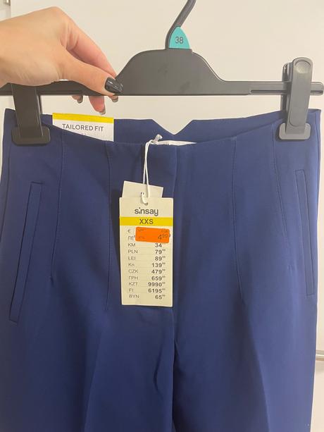 Dámske elegantné nohavice, sinsay,xs