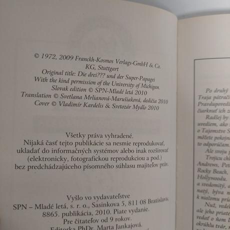 Zahada zajakaveho papagaja, 