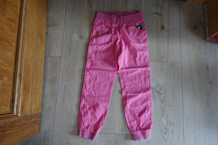 Nohavice s mačičkou, h&m,134