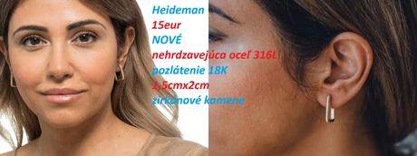Náušnice so zirkónovými kameňmi 1, 