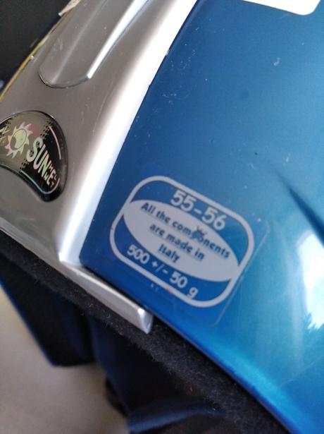 Prilba - veľ. 55 / 56, s