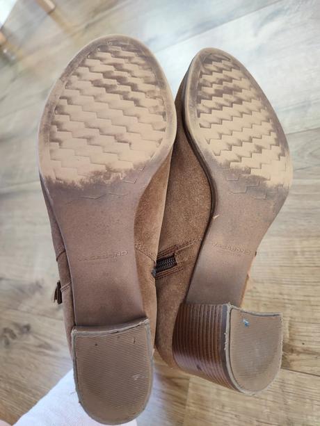 Kožené členkové čižmy vagabond, vagabond,40