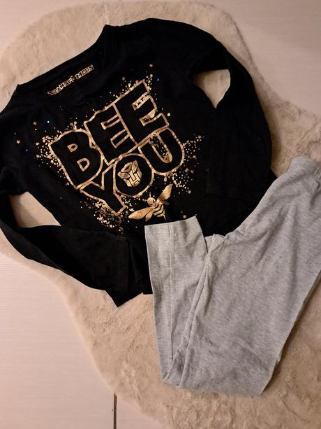 Pyžamo značkové 122/128 transformers beeyou, 122 / 128