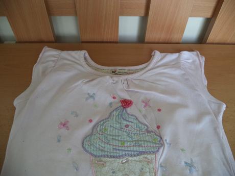 104 john lewis girl tričko, krásne bledoružové, john lewis,104