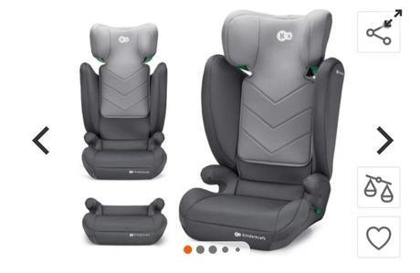 Autosedačka kinder kraft junior, 