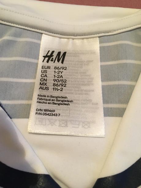 Nové námornícke plavky, h&m,92