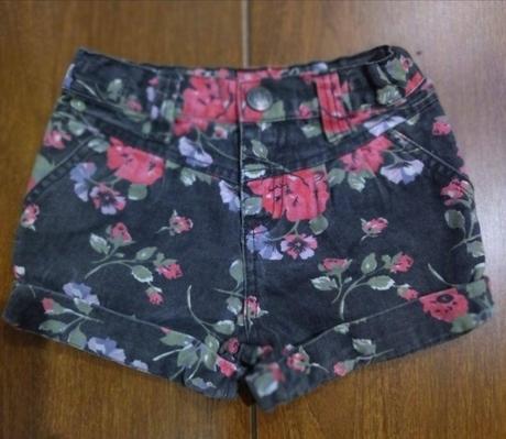 Riflové kraťasy, denim co,110