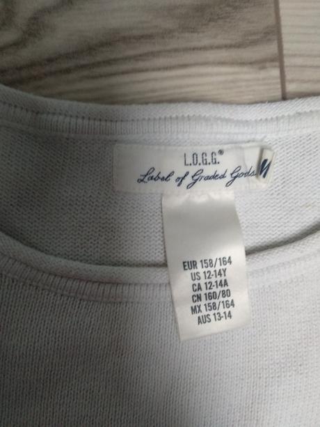 Pruhované sveter, h&m,164