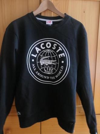Lacoste original peckova ikonicka mikina m/l, lacoste,m