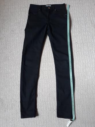 Čierne rifle, h&m,34
