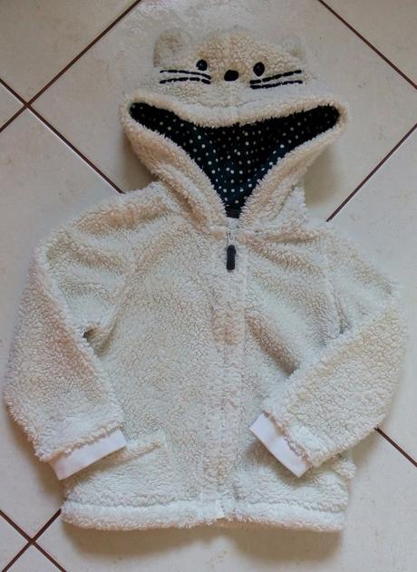 Mikina chlpatá s uškami, palomino,92