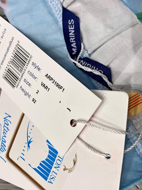 Dievčenská letná kvetovaná sukňa (92), original marines,92