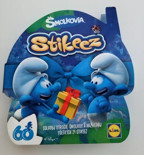 Veľký set šmolkovia stikeez,