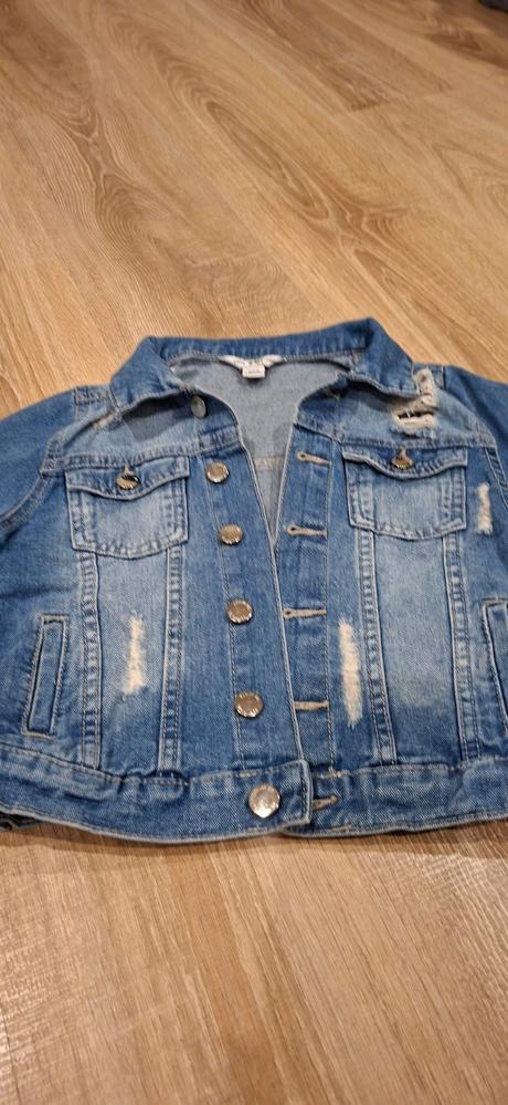 Rifľová bunda, denim co,140