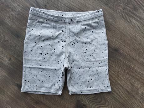 Tenšie bavlnené šortky 128/134, h&m,128