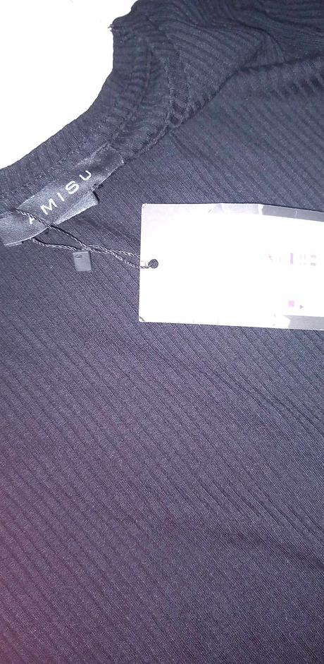 Elastické rebrované šaty, amisu,36 / 40 / l / s