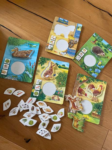 Hry ravensburger 2-3 roky,