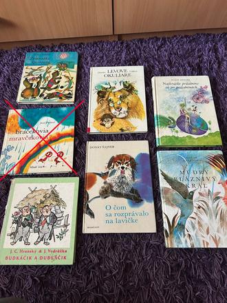 Sada 6 ks rozprávkových knižiek, 