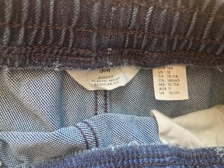 Iba oprané kraťasy, h&m,146