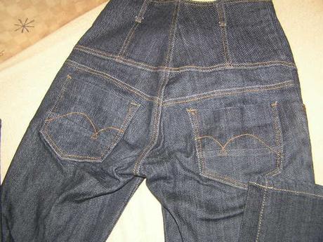 Rifle elastické-vysoký pás, s