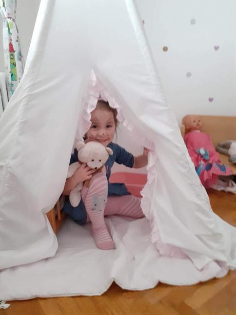 Tepee stan pre dievčatá, 