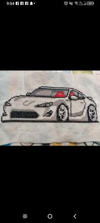 Vyšívané auto,