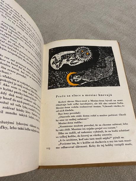 Stará retro rozprávka manitouov dar indiánske rozp, 