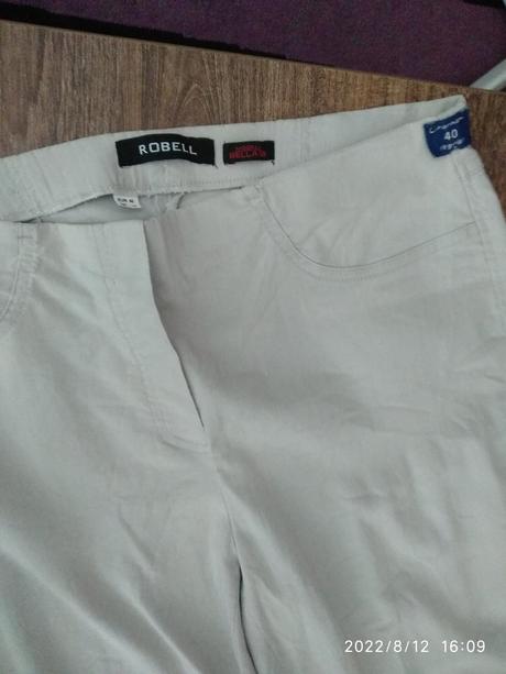 Bezove elasticke nohavice tenke, 40