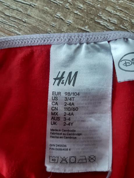Dievčenské nohavičky 98/104, h&m,98