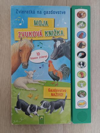 Zvuková kniha o zvieratkách na farme,