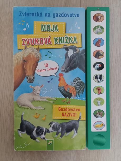 Zvuková kniha o zvieratkách na farme, 