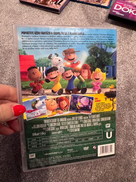 Dvd peanuts snoopy a charlie brown, 