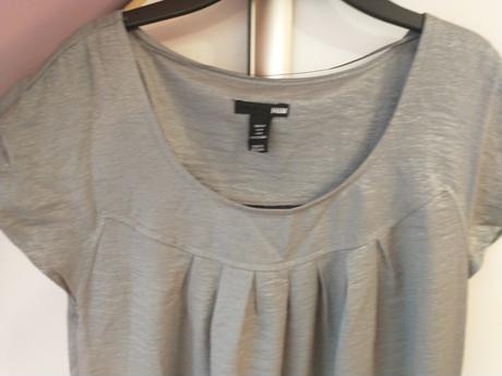 Strieborné šaty do a, h&m,38