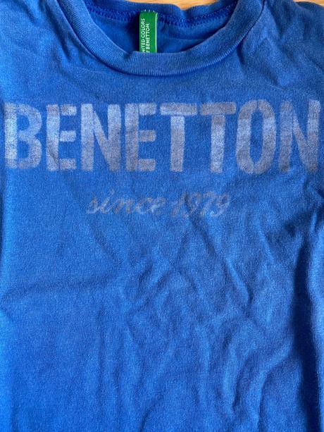 Benetton tricko s napisom, benetton,110