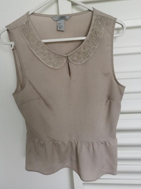 Top s límčekom, h&m,s