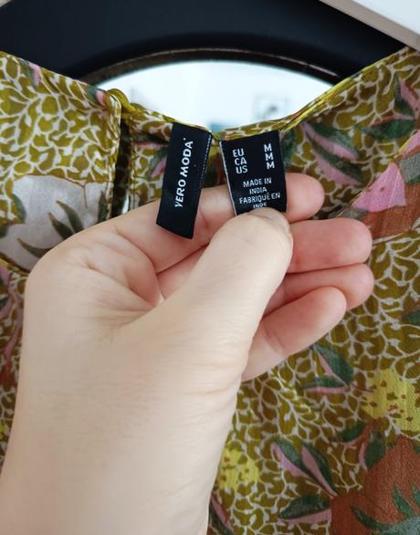 Blúzka s krátkym rukávom vero moda, vero moda,m