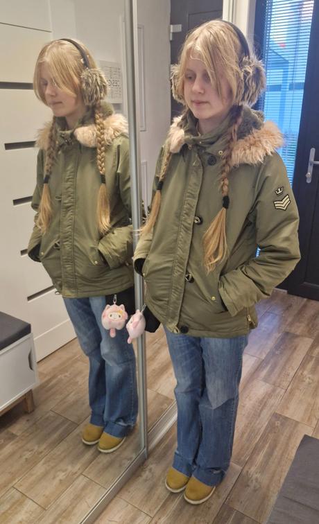 Nadherna nepremokava tensia zimna bunda h&m, h&m,164