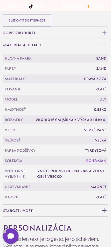 Kabelka dajana rodriguez, dajana rodriguez