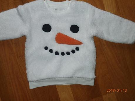 Mikinka chlpatka hm, h&m,92