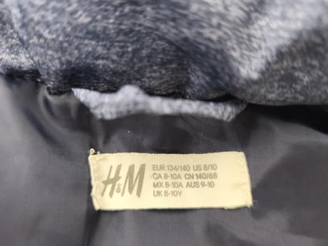 Chlapcenska vesta, h&m,134