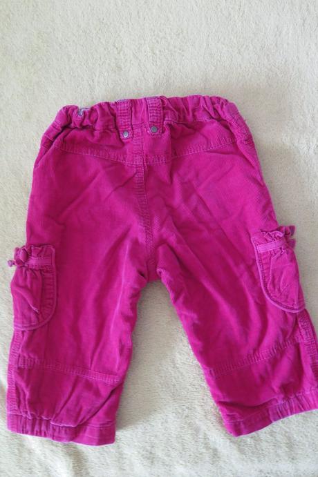 Bordo encestrove nohavice zn. zara 6-9m., zara,74